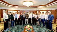 Đoàn đại biểu Liên đoàn Báo chí Thái Lan thăm và làm việc với Hội Nhà báo Việt Nam